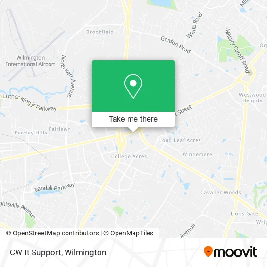 CW It Support map