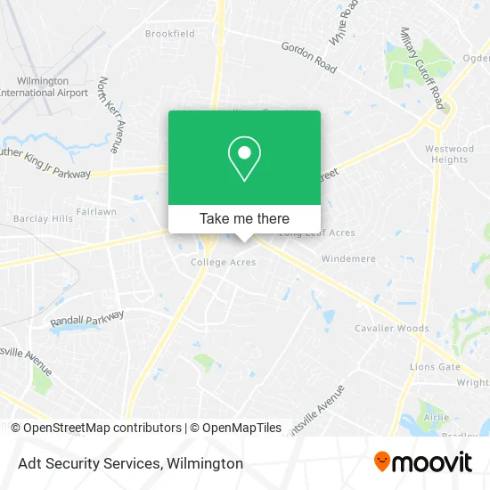 Adt Security Services map