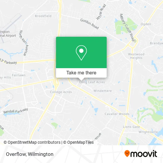 Overflow map