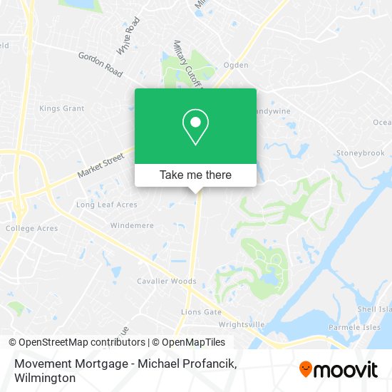 Movement Mortgage - Michael Profancik map