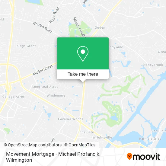 Mapa de Movement Mortgage - Michael Profancik