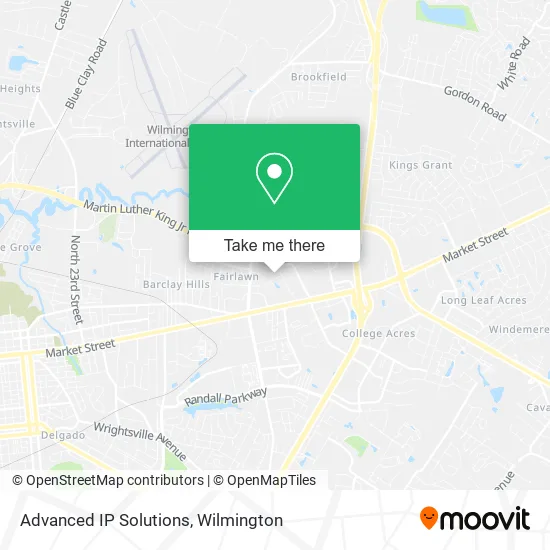 Advanced IP Solutions map