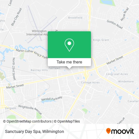 Mapa de Sanctuary Day Spa