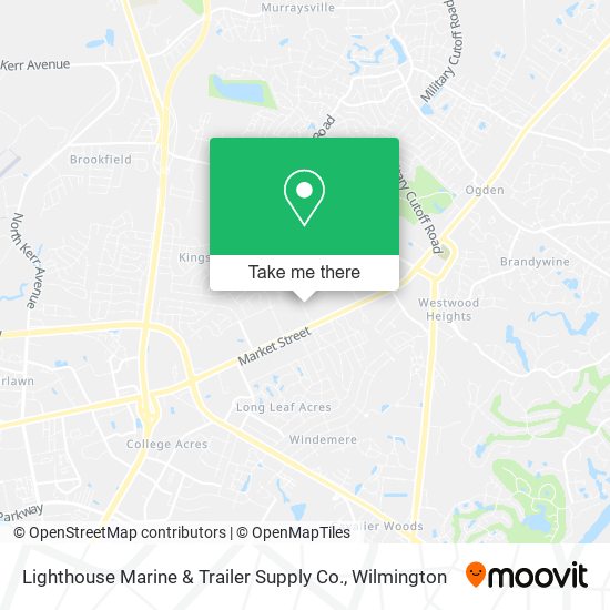 Mapa de Lighthouse Marine & Trailer Supply Co.