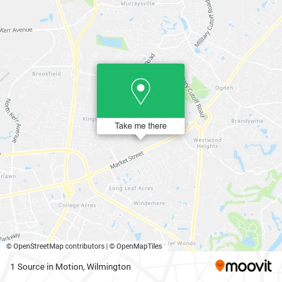 Mapa de 1 Source in Motion