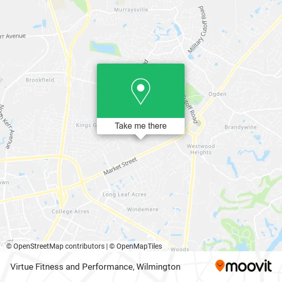 Mapa de Virtue Fitness and Performance