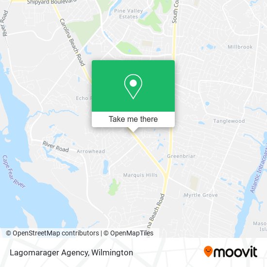 Lagomarager Agency map