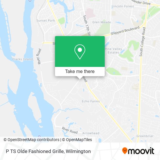 Mapa de P TS Olde Fashioned Grille
