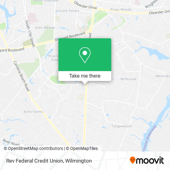 Mapa de Rev Federal Credit Union