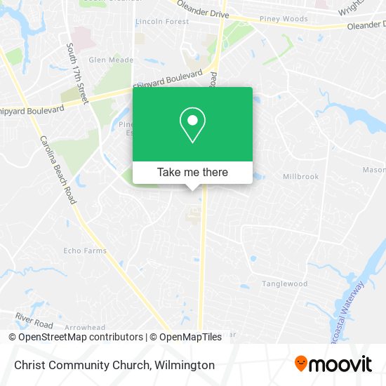 Christ Community Church map