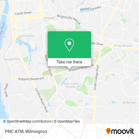 Mapa de PNC ATM