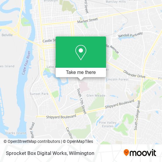 Sprocket Box Digital Works map