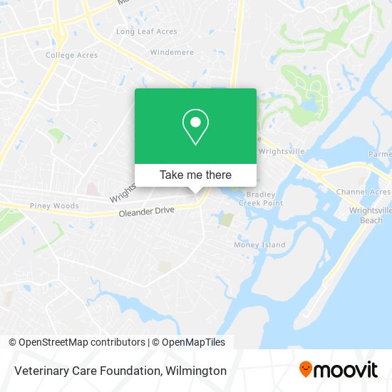 Veterinary Care Foundation map