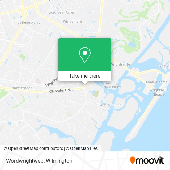 Wordwrightweb map