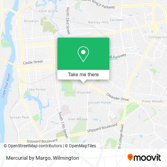Mercurial by Margo map