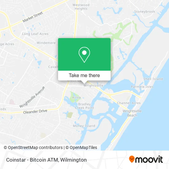 Coinstar - Bitcoin ATM map