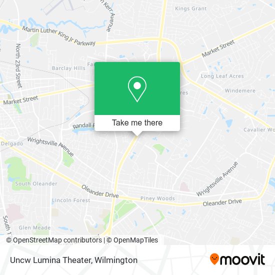 Uncw Lumina Theater map