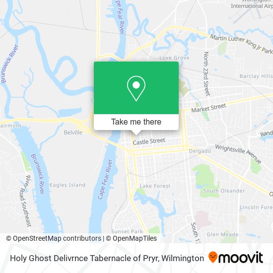 Holy Ghost Delivrnce Tabernacle of Pryr map
