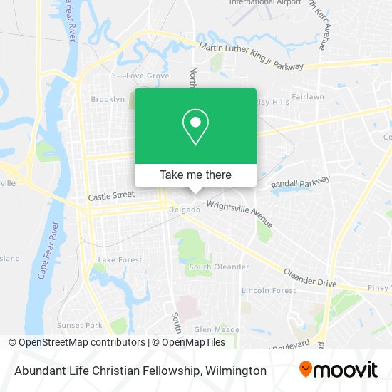 Abundant Life Christian Fellowship map