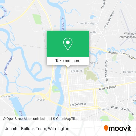 Mapa de Jennifer Bullock Team