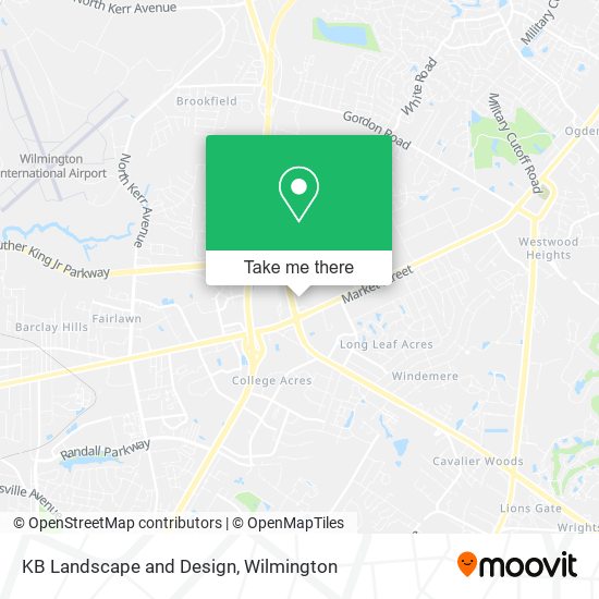 KB Landscape and Design map