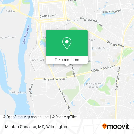 Mehtap Canastar, MD map