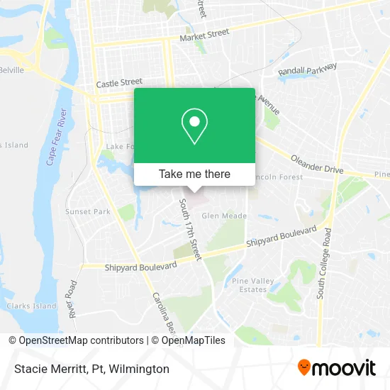 Stacie Merritt, Pt map