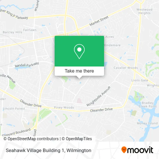 Seahawk Village Building 1 map
