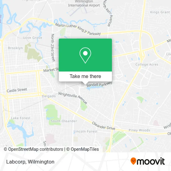 Mapa de Labcorp