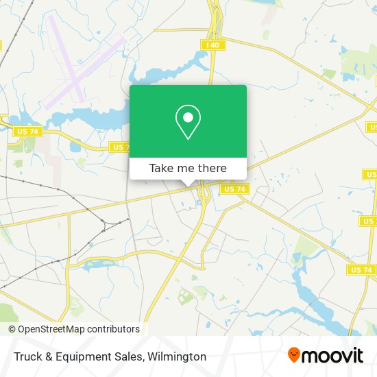 Truck & Equipment Sales map