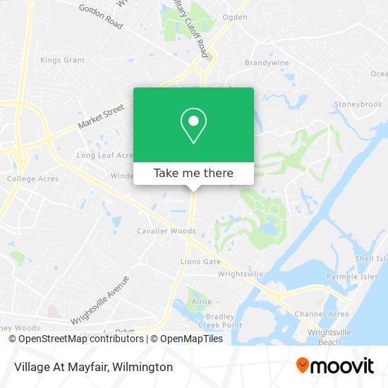 Village At Mayfair map