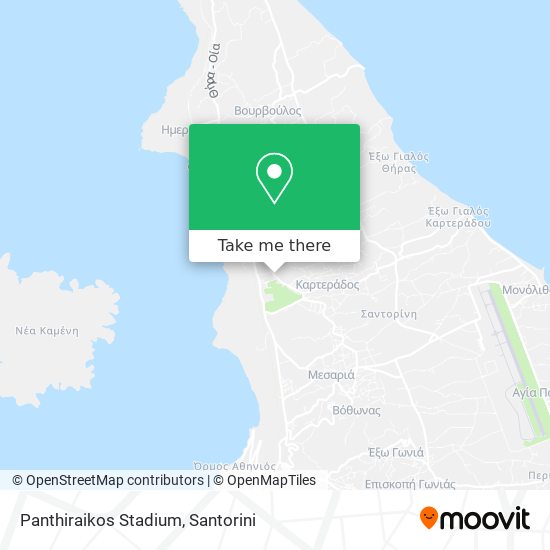 Panthiraikos Stadium map