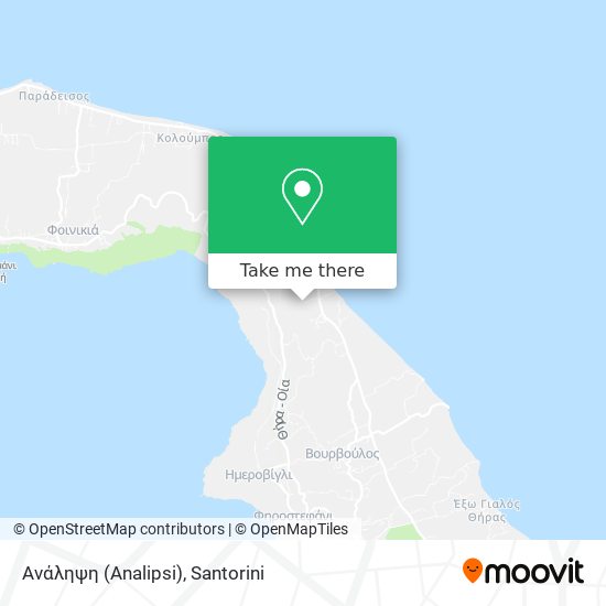Ανάληψη (Analipsi) map