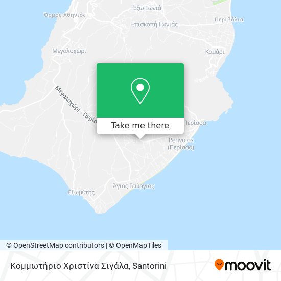 Κομμωτήριο Χριστίνα Σιγάλα map