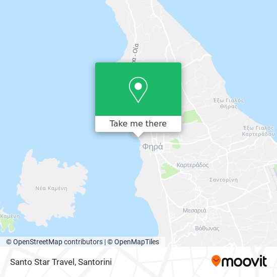 Santo Star Travel map