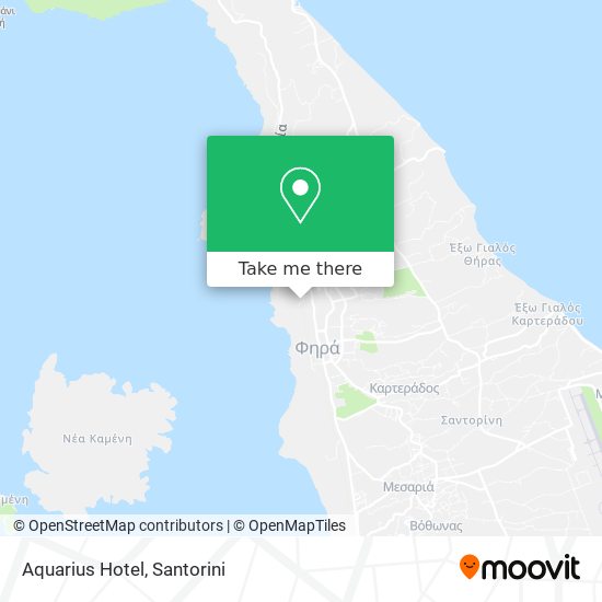 Aquarius Hotel map