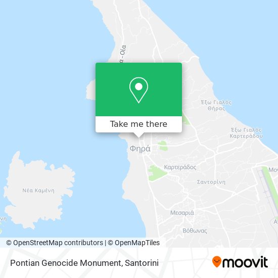 Pontian Genocide Monument map