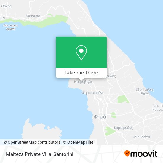 Malteza Private Villa map