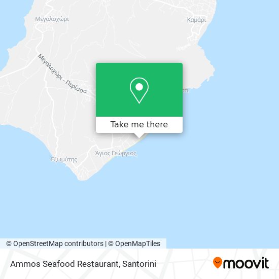 Ammos Seafood Restaurant map