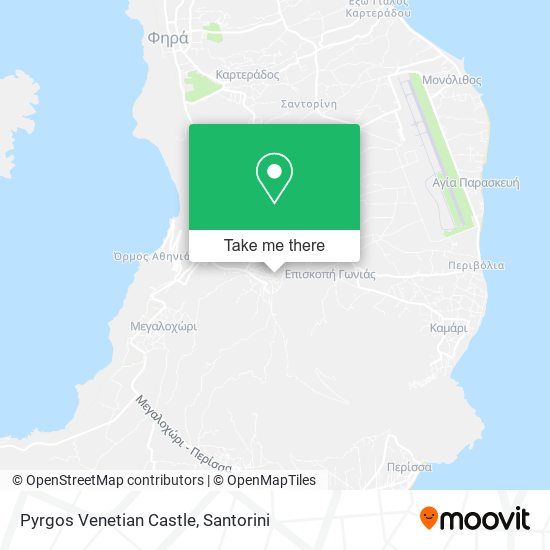 Pyrgos Venetian Castle map