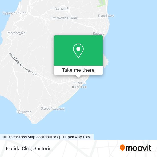 Florida Club map