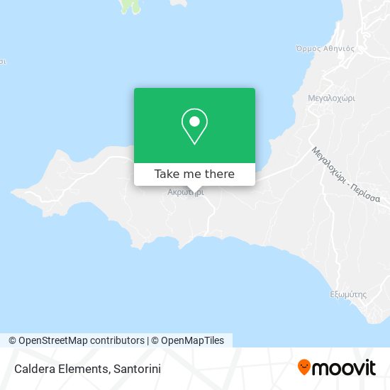 Caldera Elements map