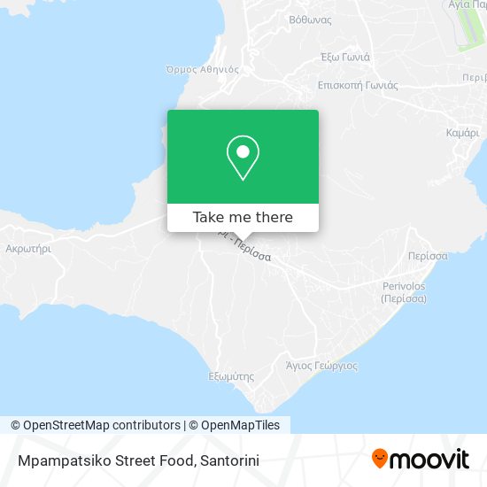 Mpampatsiko Street Food map