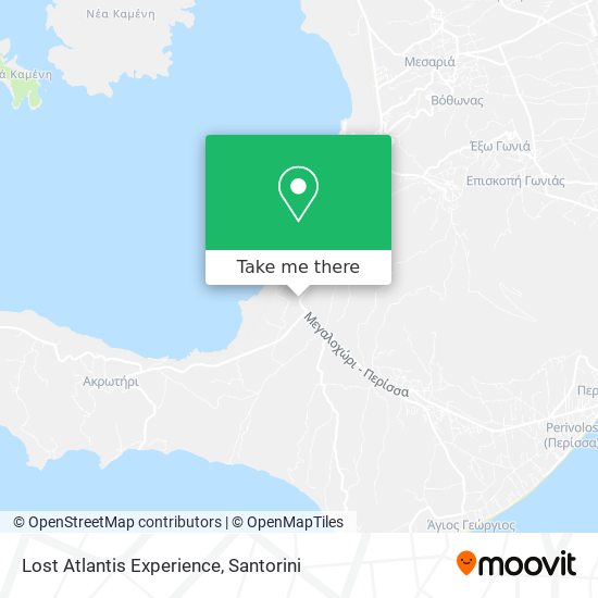 Lost Atlantis Experience map