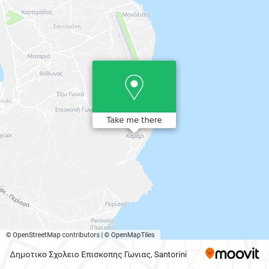 Δημοτικο Σχολειο Επισκοπης Γωνιας map