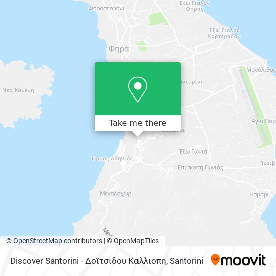 Discover Santorini - Δοϊτσιδου Καλλιοπη map