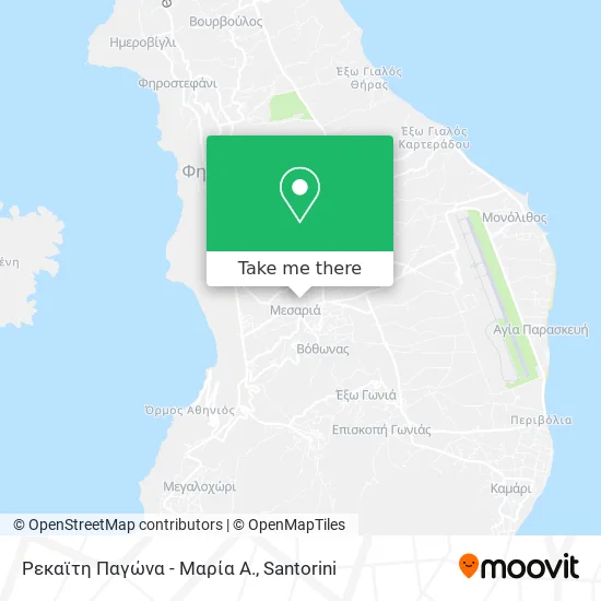 Ρεκαϊτη Παγώνα - Μαρία Α. map