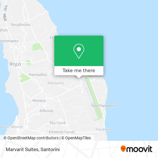 Marvarit Suites map