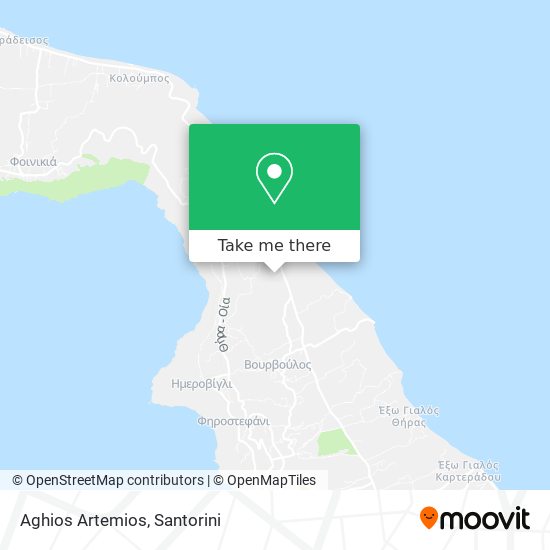Aghios Artemios map