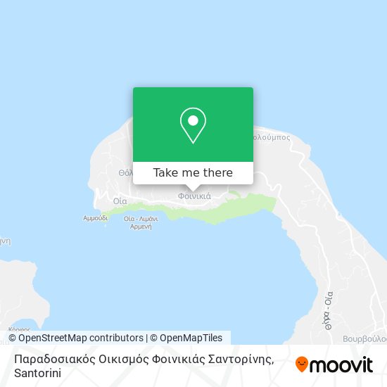 Παραδοσιακός Οικισμός Φοινικιάς Σαντορίνης map